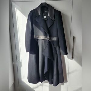 Mackage - Black, 2-in-1 Wool and Leather Jacket